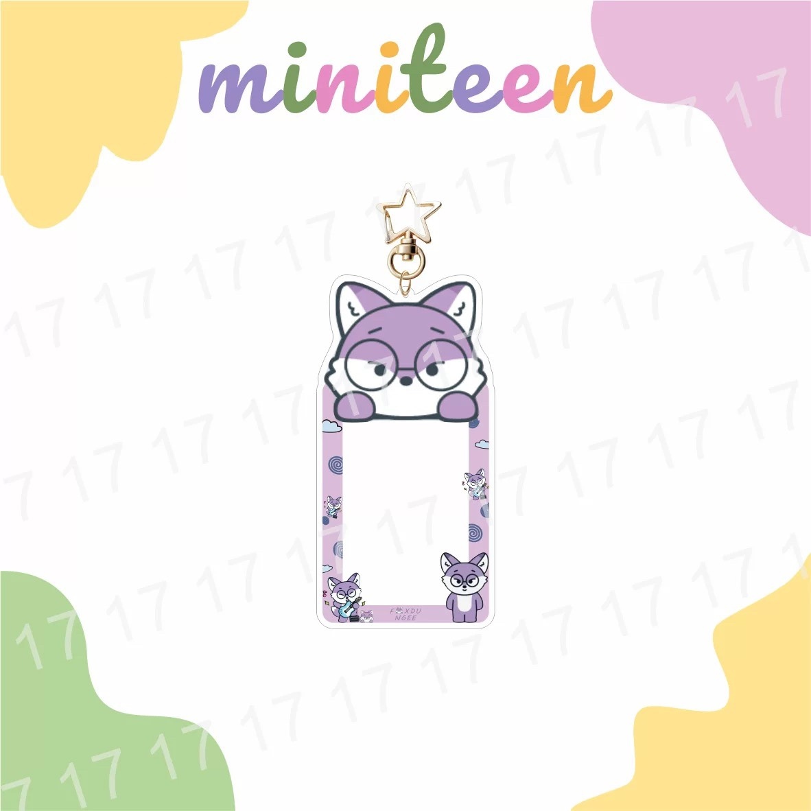 Seventeen Miniteen Inspired Acrylic Photocard Holder