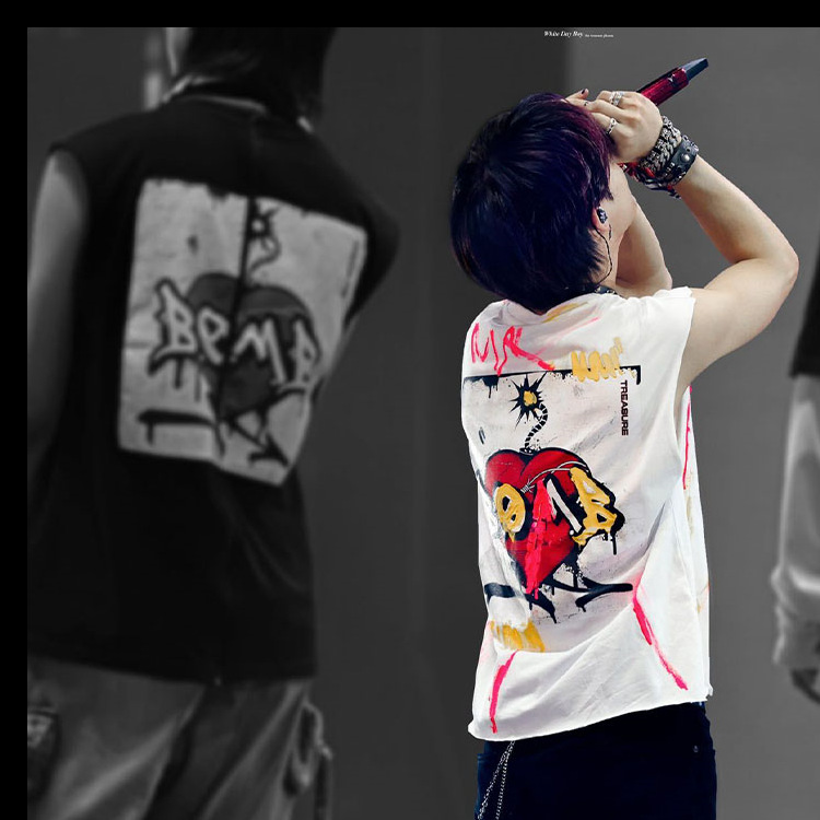 TREASURE 2023 CONCERT 'REBOOT' B.O.M.B T-Shirt