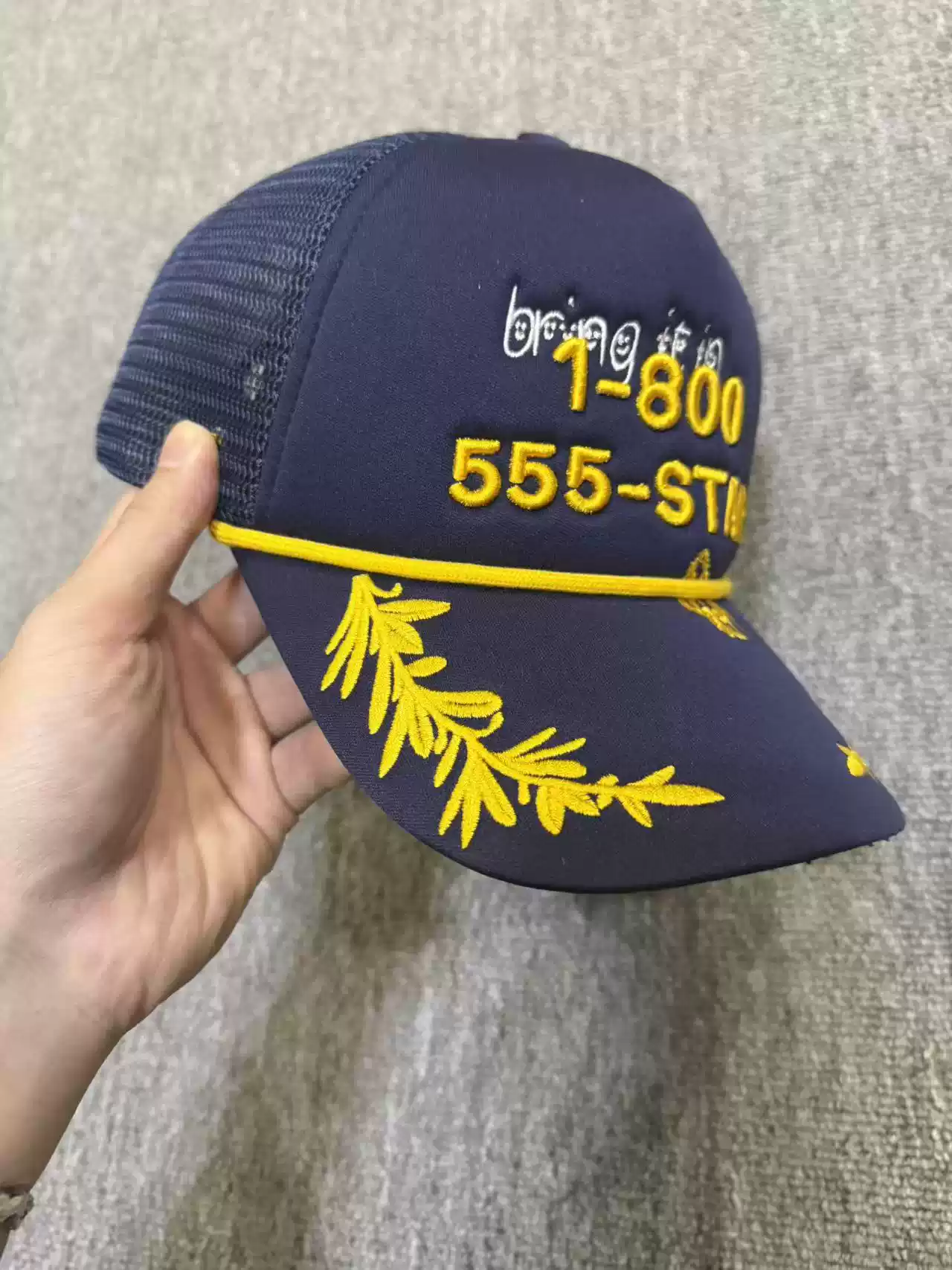 Cortis Seonghyeon Inspired PALY 555‑STAR Trucker Hat
