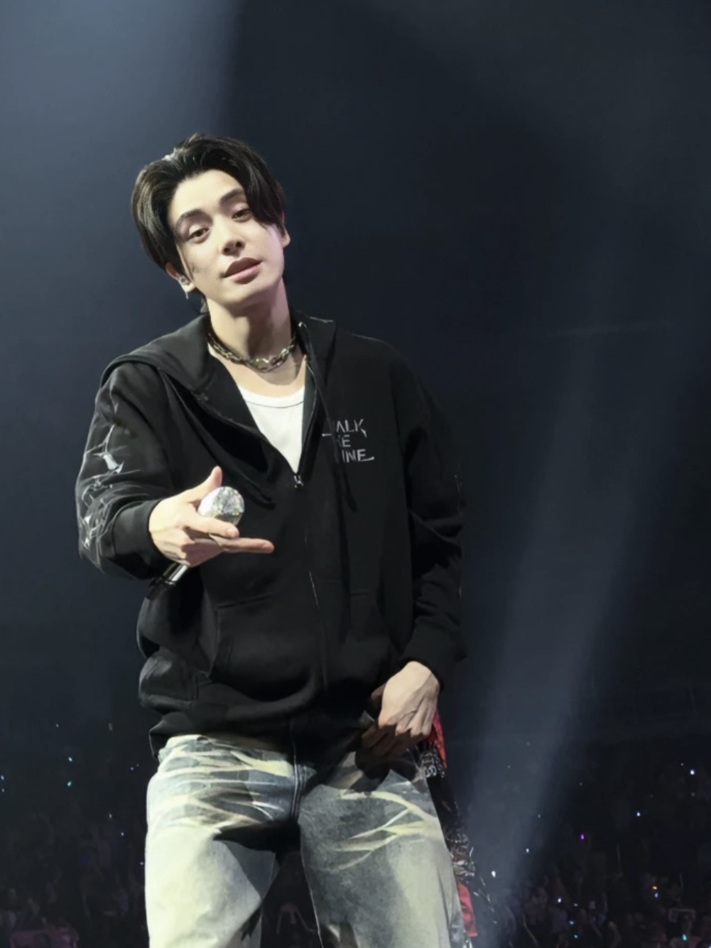 ENHYPEN World Tour WALK THE LINE IN U.S Merch Inspired Zip-up Hoodie