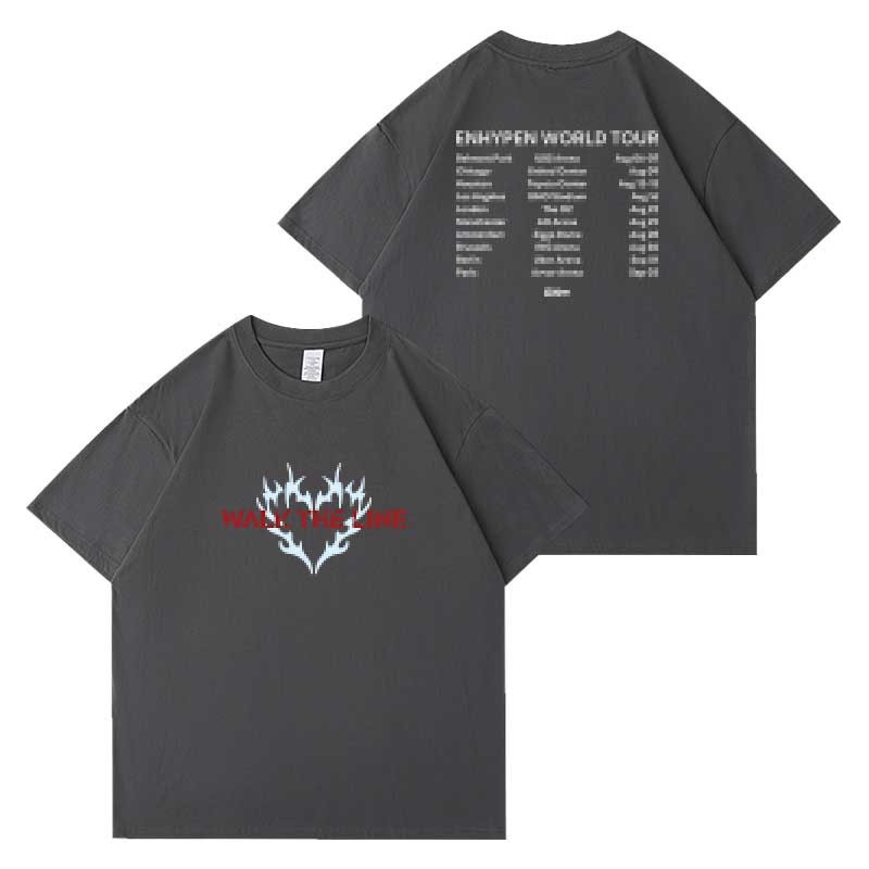 ENHYPEN World Tour WALK THE LINE IN U.S Merch Inspired T-Shirt