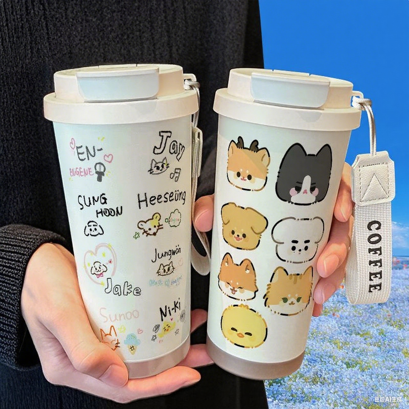 ENHYPEN Custom Stainless Steel Vacuum Insulated Tumbler