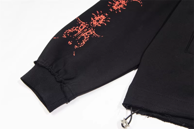 ENHYPEN Heeseung Inspired Dragon Print Hoodie