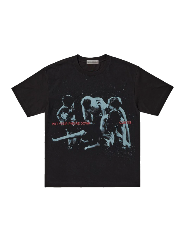 Cortis 2026 Tour Put Your Phone Down Merch Inspired Tour Routing T-Shirt