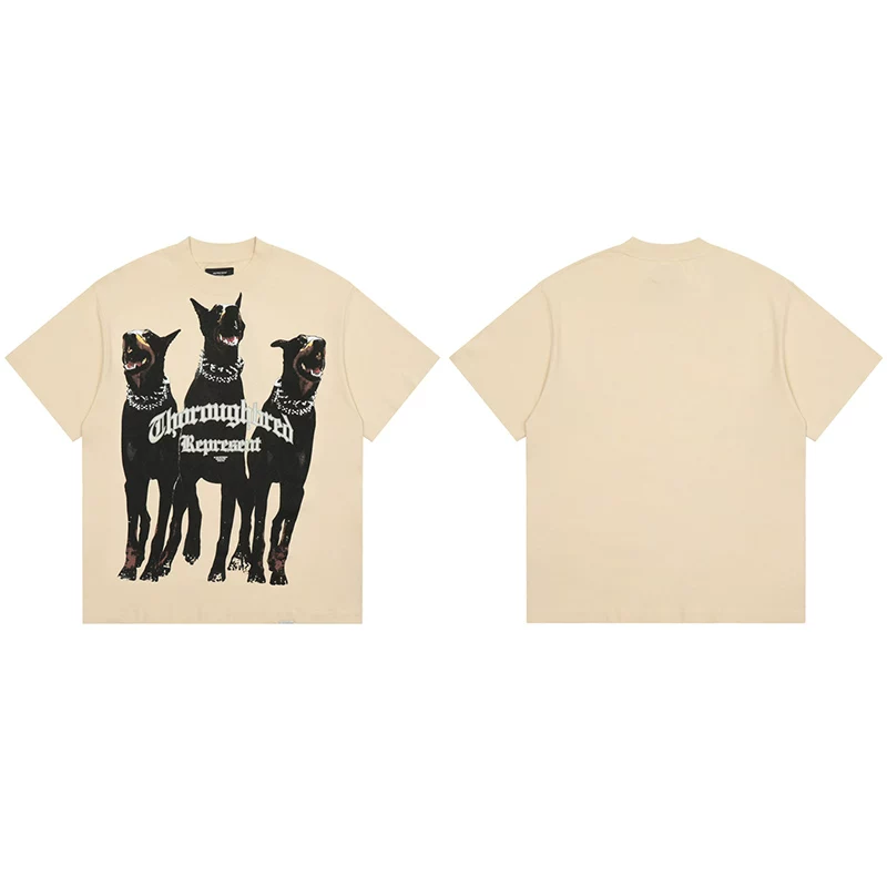 Stray kids Leeknow Inspired Thoroughbred Doberman Graphic Vintage T-Shirt