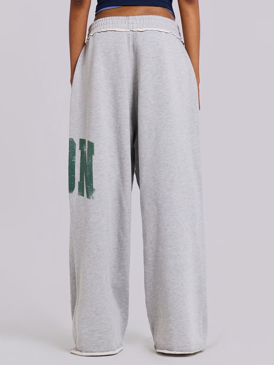 Blackpink Jennie Inspired Yellow tank & Grey Wide Leg Pants Set