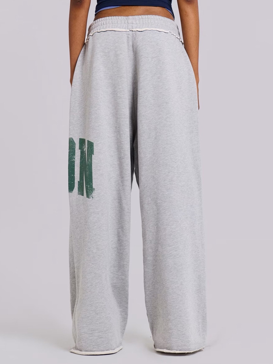 Blackpink Jennie Inspired Yellow tank & Grey Wide Leg Pants Set