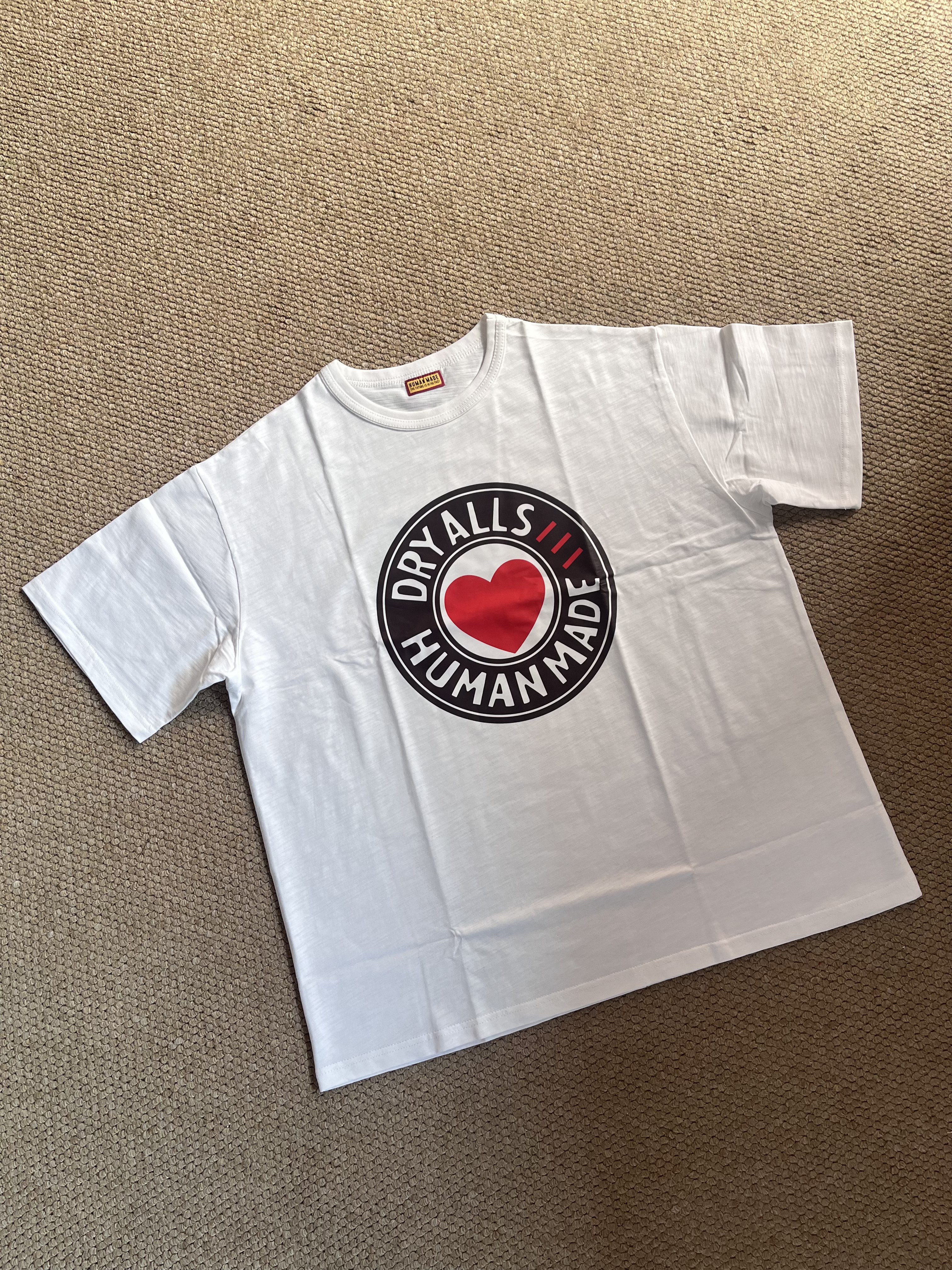 Stray kids Felix inspired DRY ALLS HUMAN MADE heart Tshirt