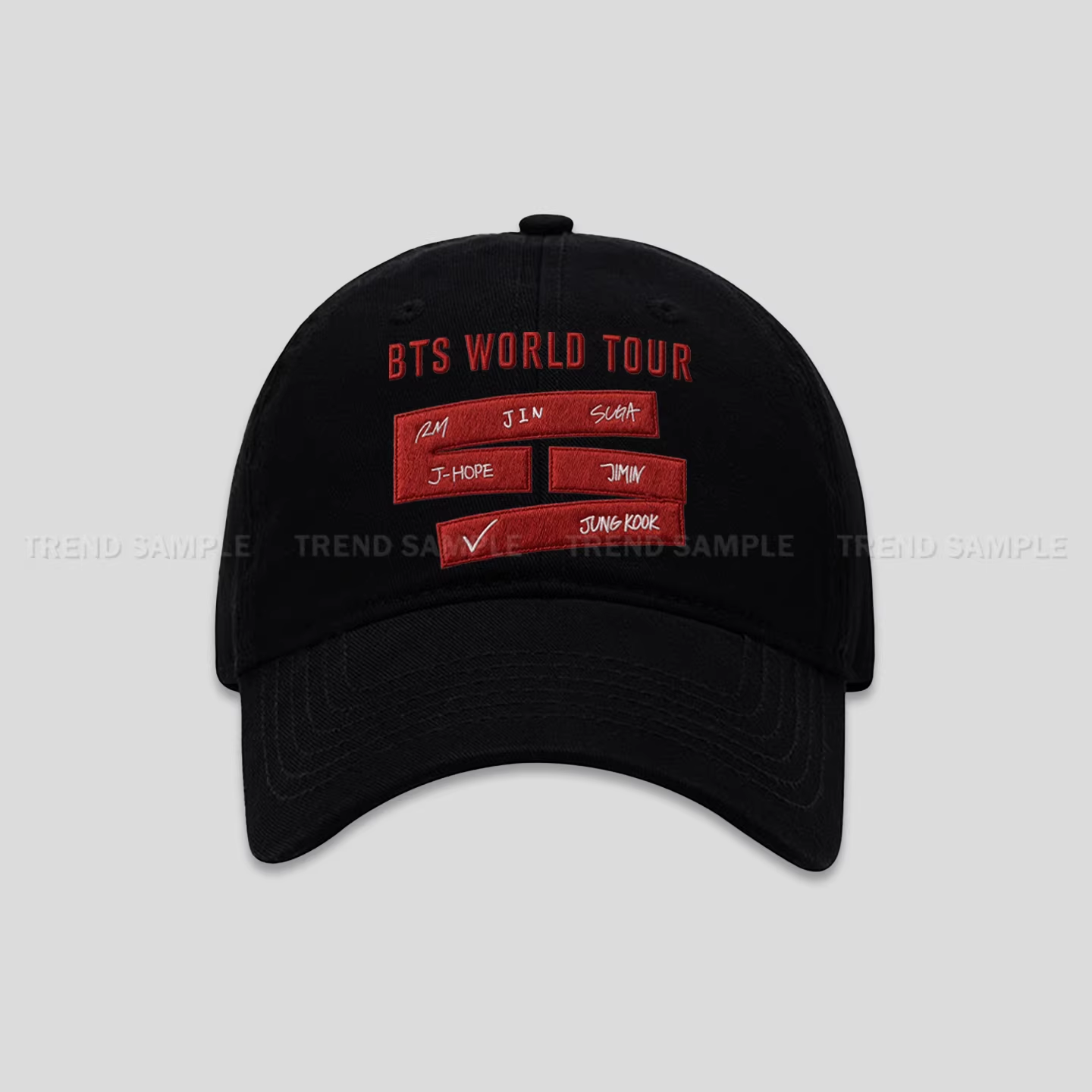 BTS Arirang Merch Inspired Embroidered Baseball Cap