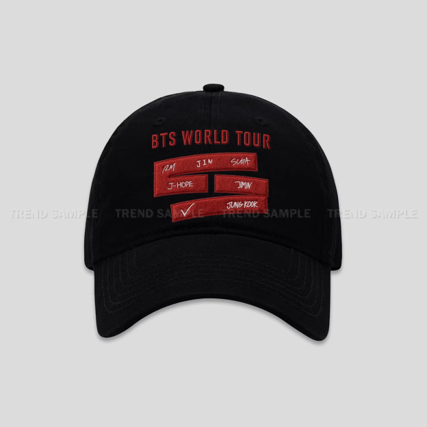 BTS Arirang Merch Inspired Embroidered Baseball Cap