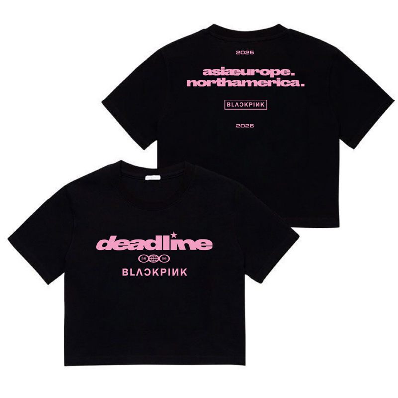 BLACKPINK 2025 World Tour DEADLINE Merch inspired T-Shirt