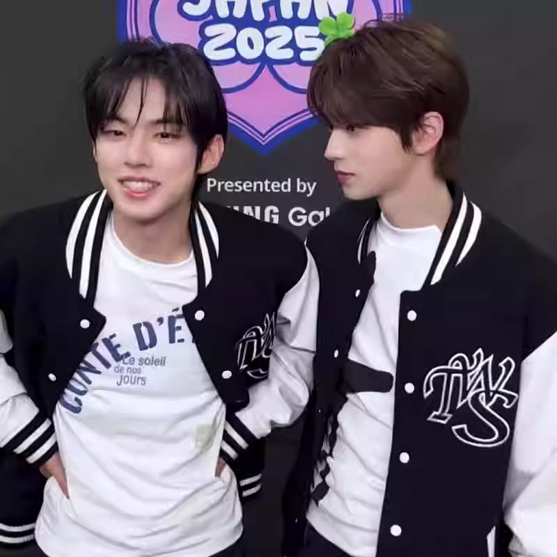 TWS 2025 KCON JANPAN Stage Inspired Baseball Jacket