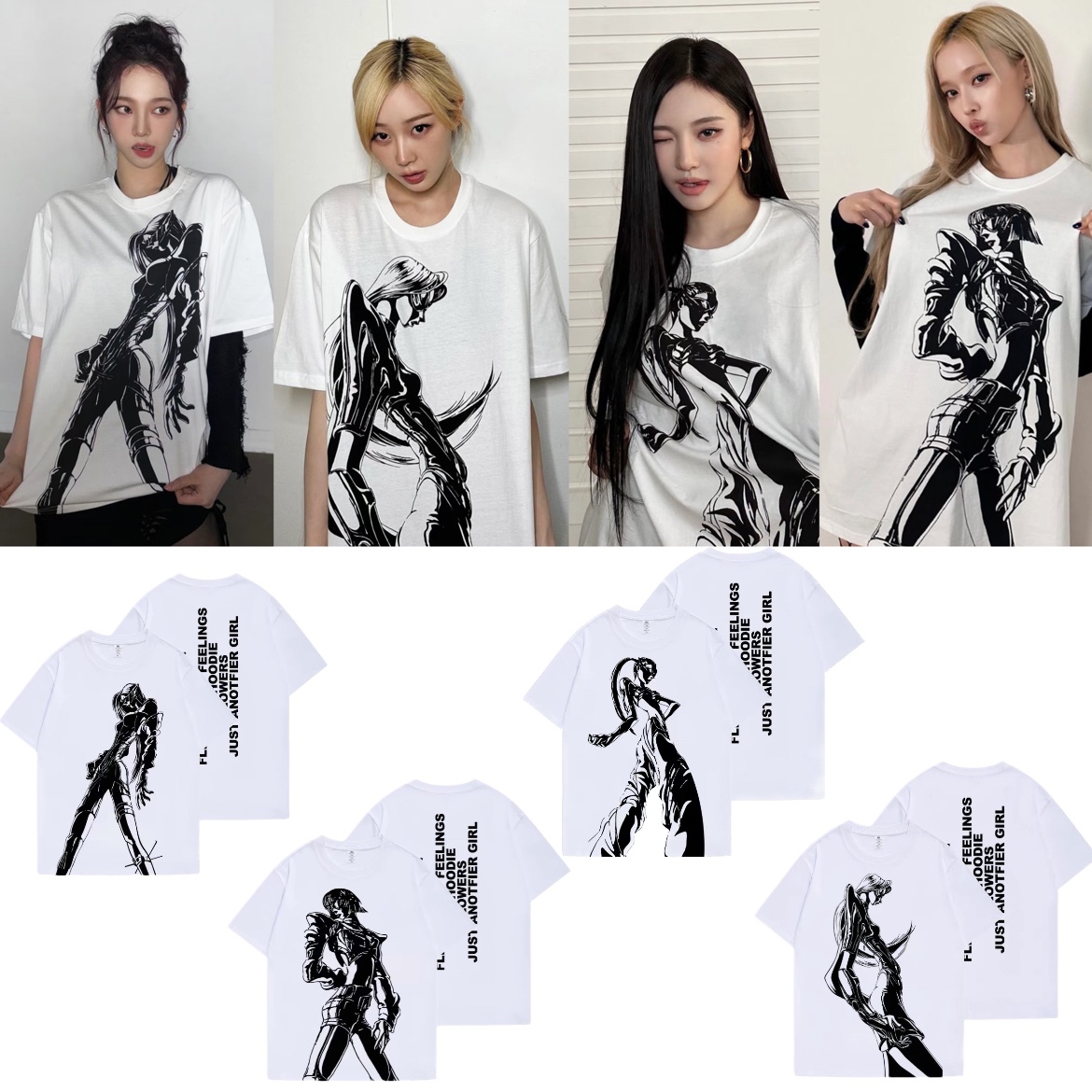 Aespa Whiplash Limited Ver. Inspired T-Shirt-AESPA