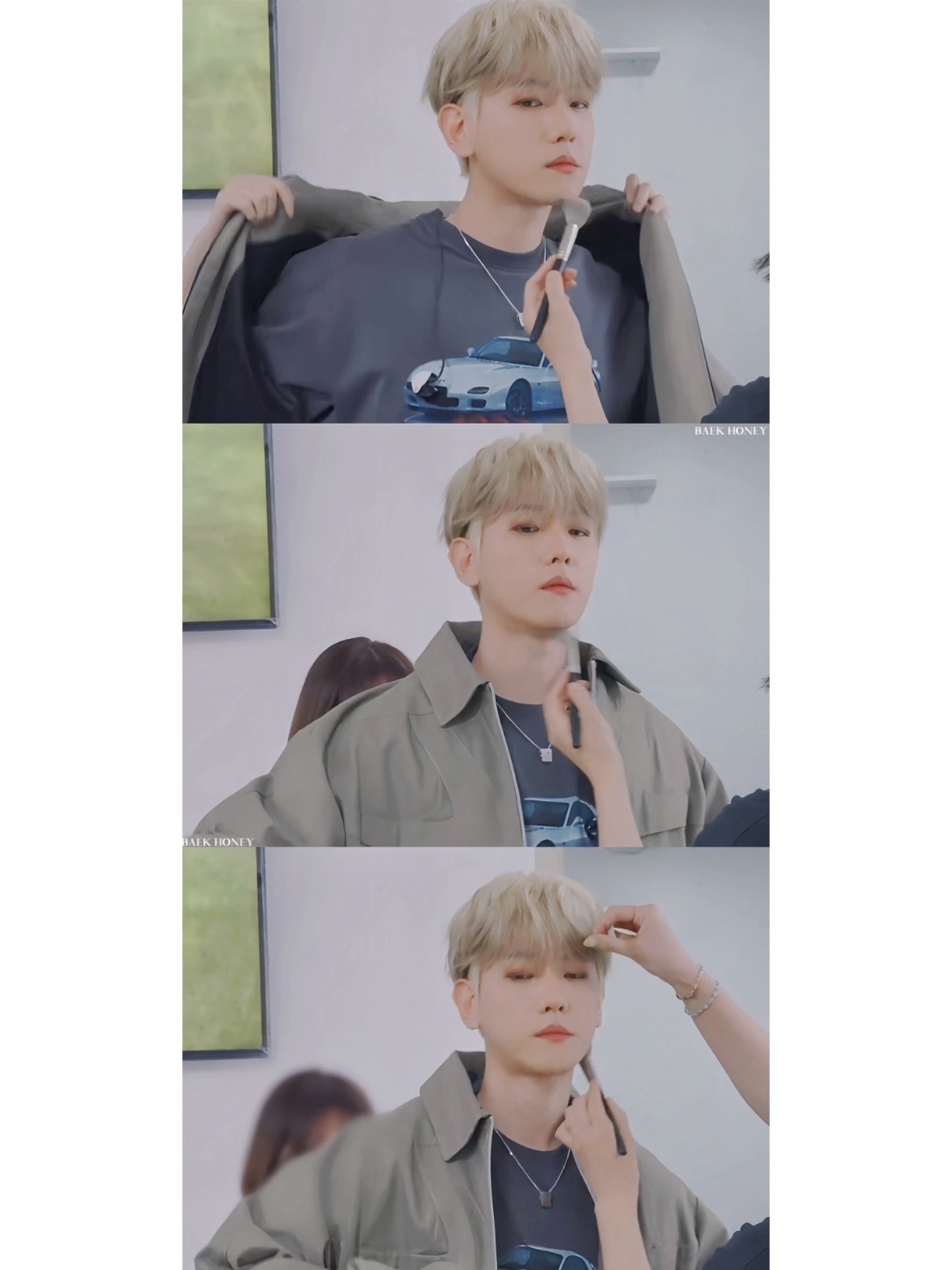 ENHYPEN Sunoo Inspired Sports Car Print T-shirt