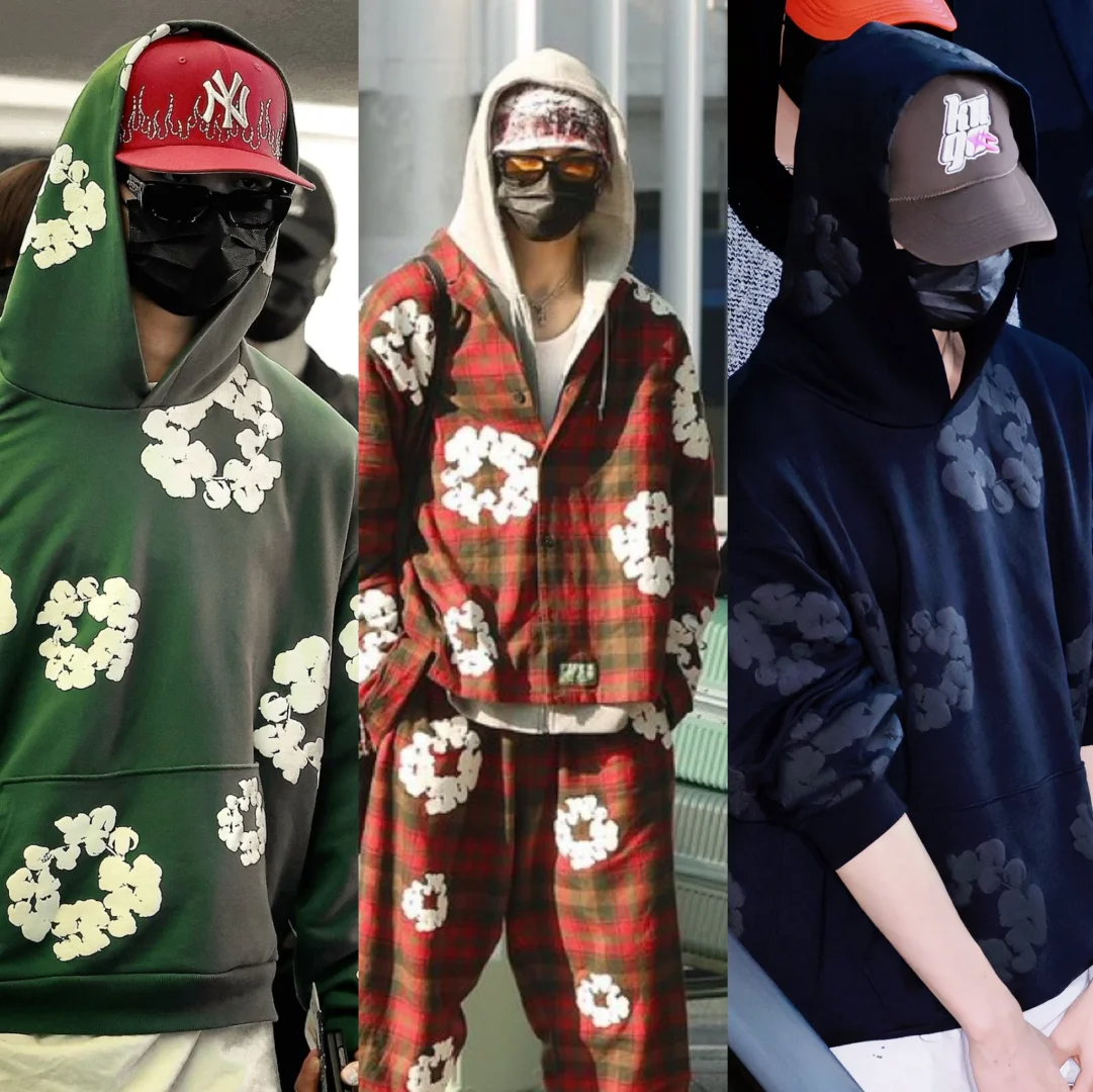 Enhypen Niki Inspired Cotton Wreath Sweatshirt Set