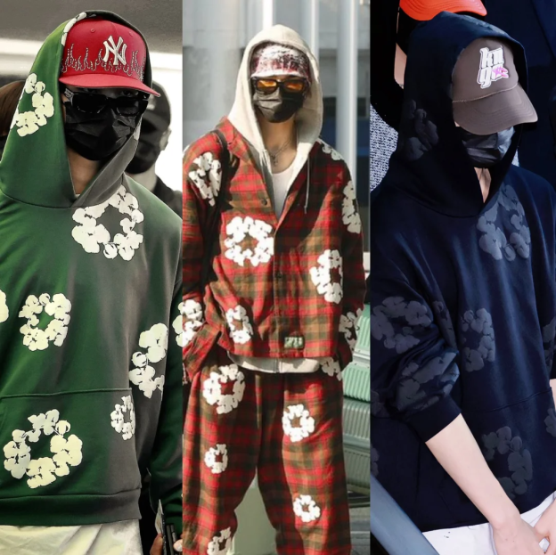 Enhypen Niki Inspired Cotton Wreath Sweatshirt Set