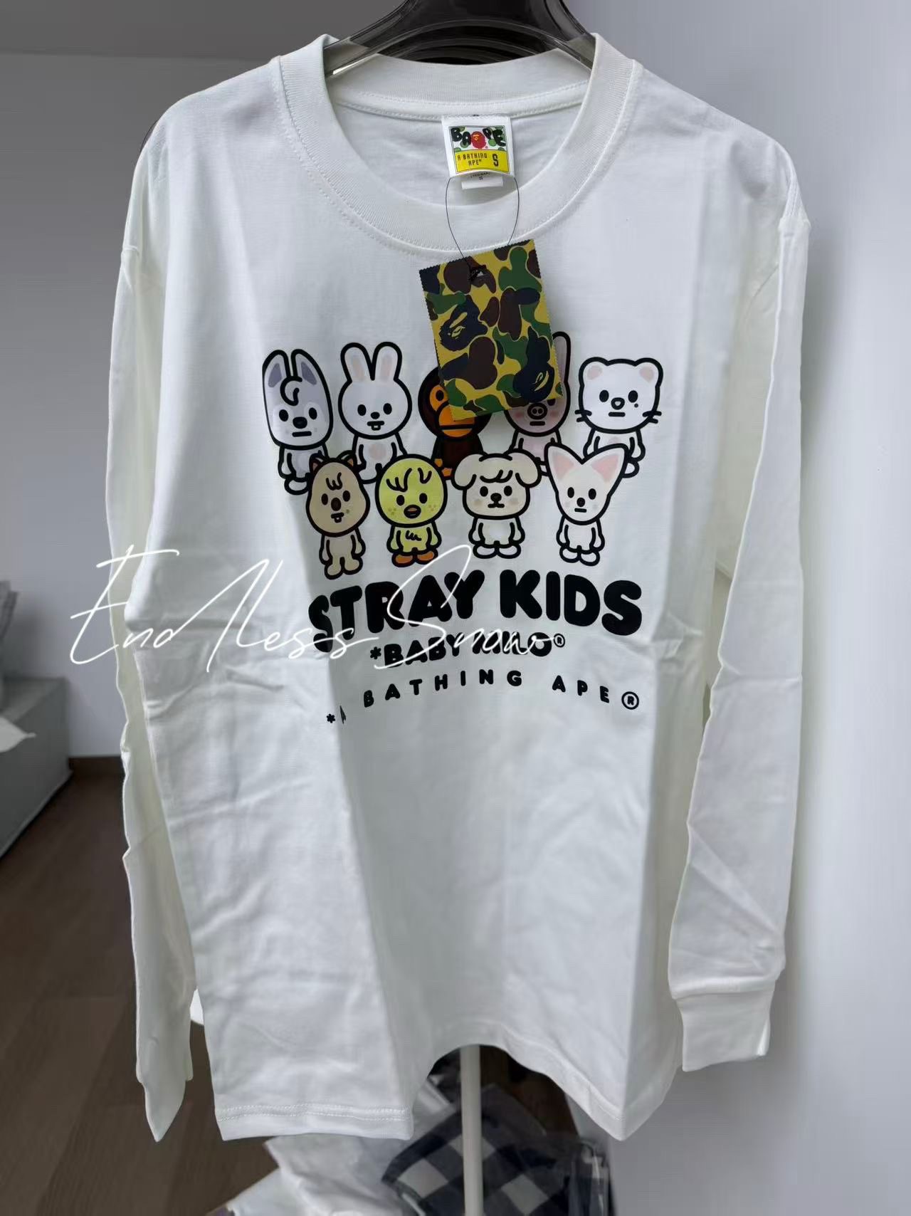 Stray Kids BAPE Inspired Long Sleeve T-Shir