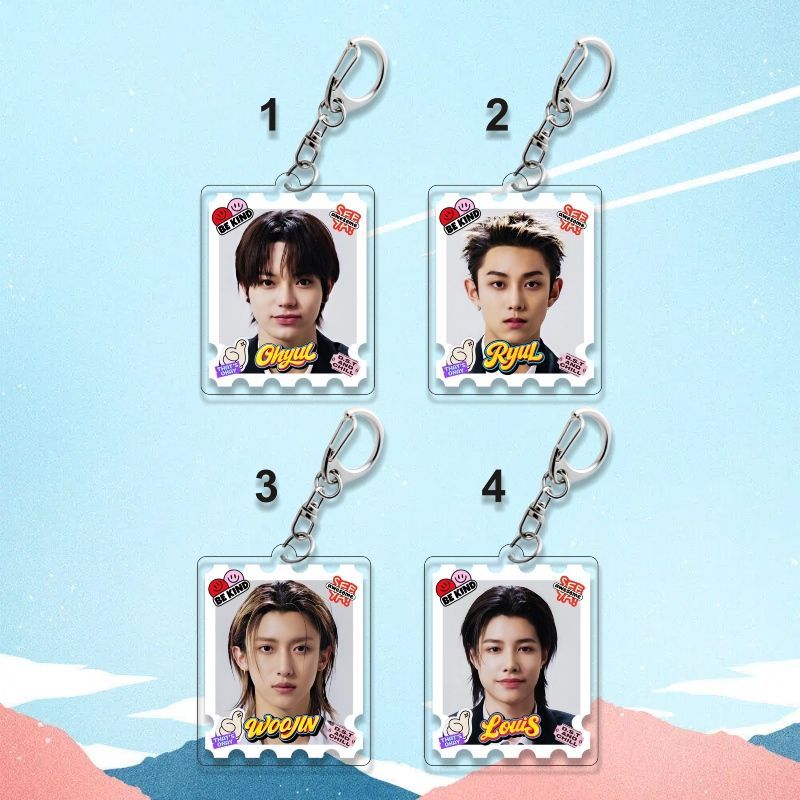 lngshot Acrylic keyring keychain pendant