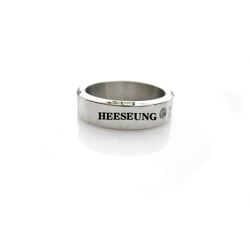 Heeseung Kpop Inspired Jewelry Set | Ring Necklace Bracelet Chain Pendant Fan Merch