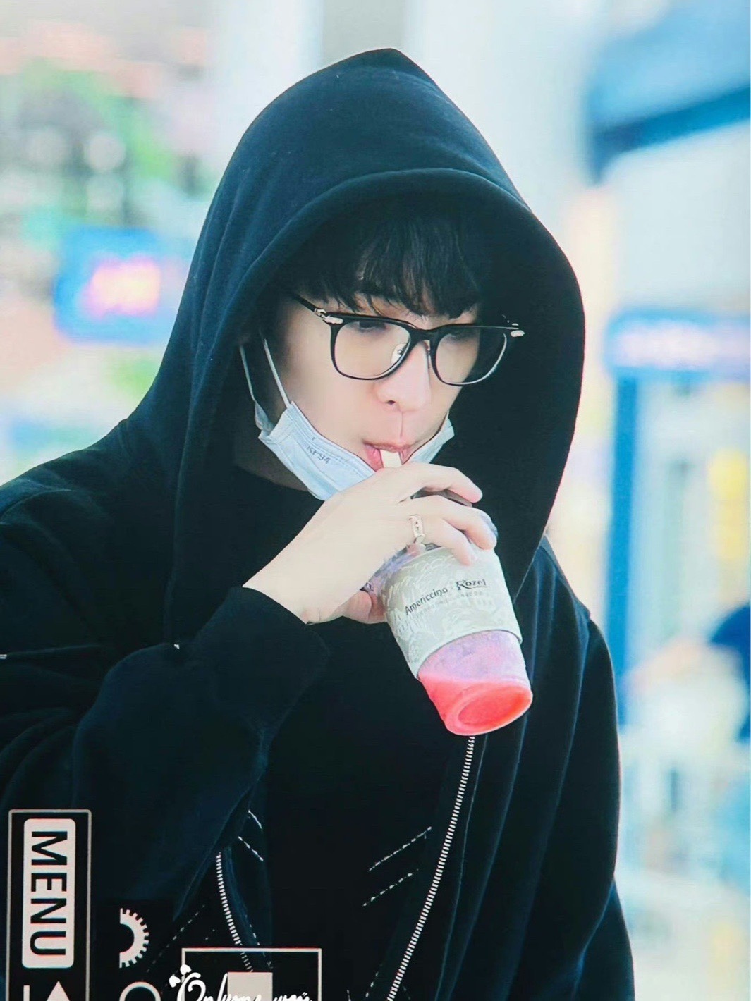 Seventeen Wonwoo Inspired Zip-up Hoodie