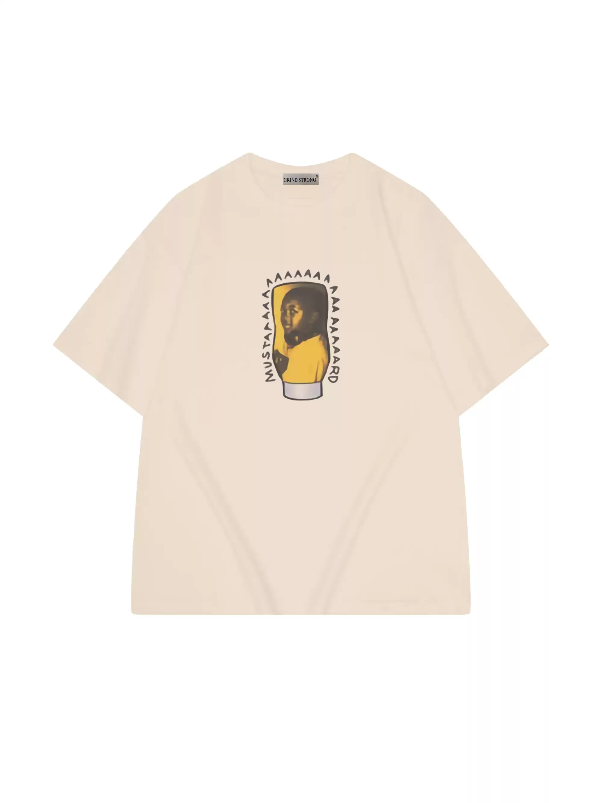 Enhypen Ni-ki Inspired Mustaaaard Light Bulb Graphic T-Shirt-ni-ki