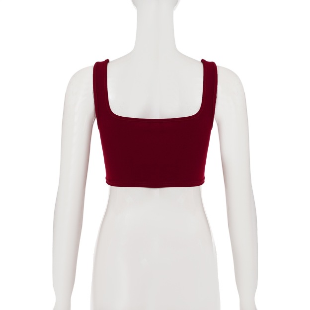 Jennie Coachella Inspired Red Croc-Embossed Top & Lace Skirt Set