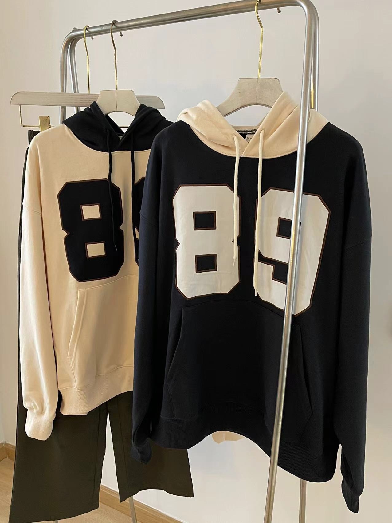 TXT Soobin & Red Velvet Seulgi Inspired Color Block Hoodie