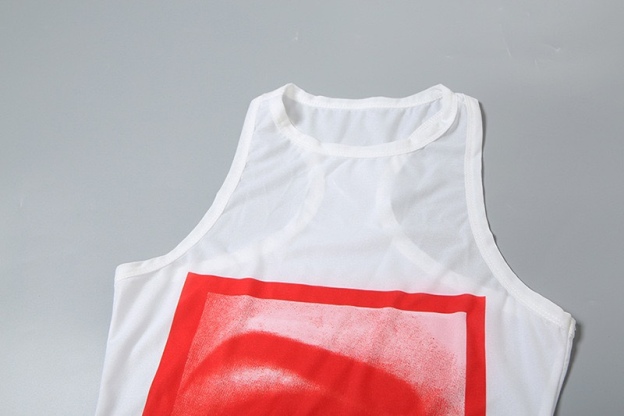 Blackpink Jennie Inspired Sleeveless Graphic Dress