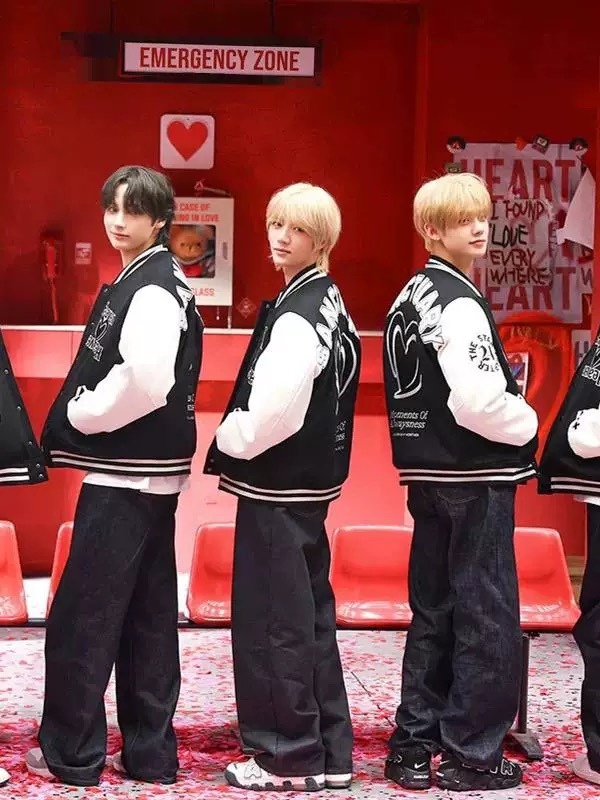 TXT SANCTUARY TOUR Inspired Baseball Jacket