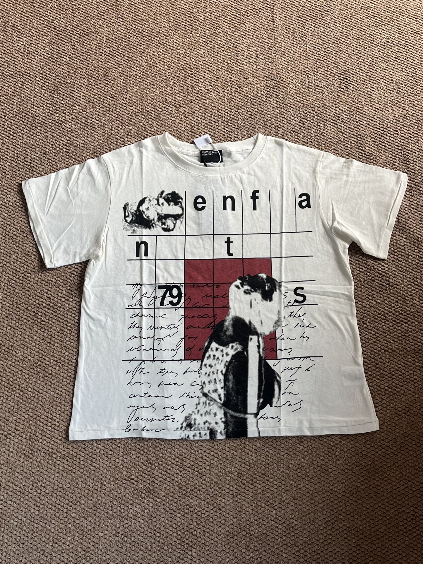 ENHYPEN Niki & Boynextdoor Jaehyun Inspired Punk Style Printed T-Shirt