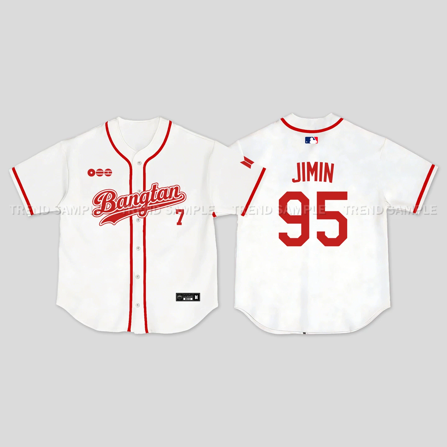 BTS ARIRANG World Tour Inspired Bangtan Baseball Jersey
