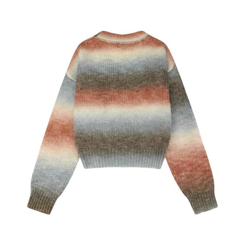 Aespa Winter Inspired Gradient Knit Cardigan