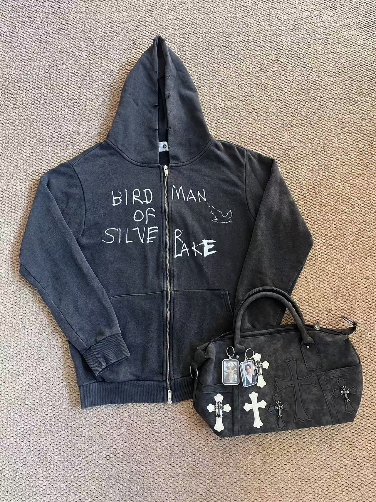 Enhypen Niki inspired PALY HOLLYWOOD Zip-Up Hoodie Jacket