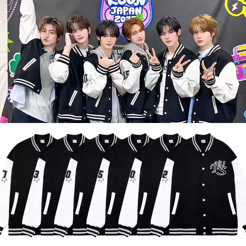 TWS 2025 KCON JANPAN Stage Inspired Baseball Jacket