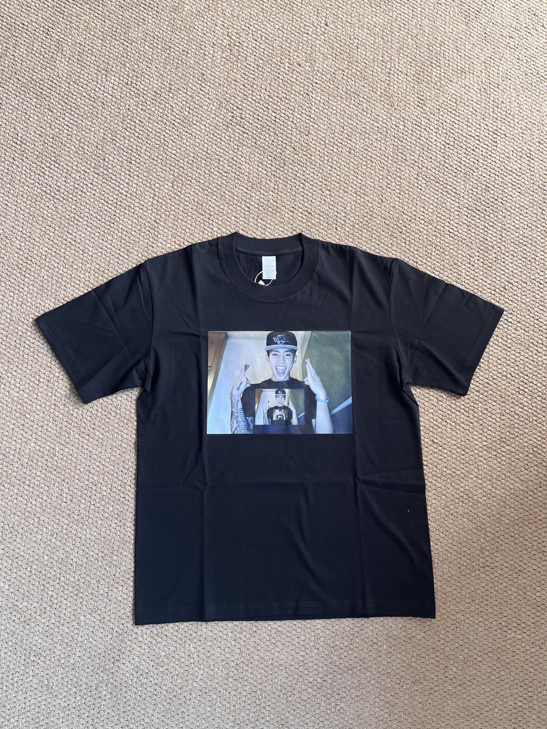Jaypark portrait print inspired t-shirt