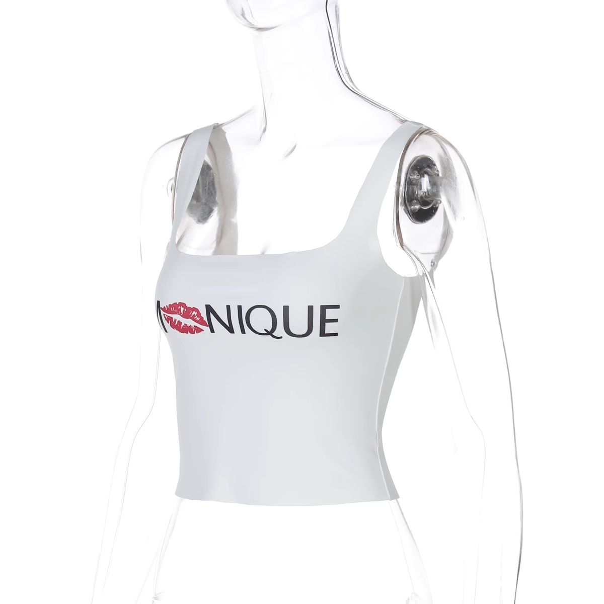 Jennie Monogrammed Printed Slimming Camisole-Blackpink Jennie