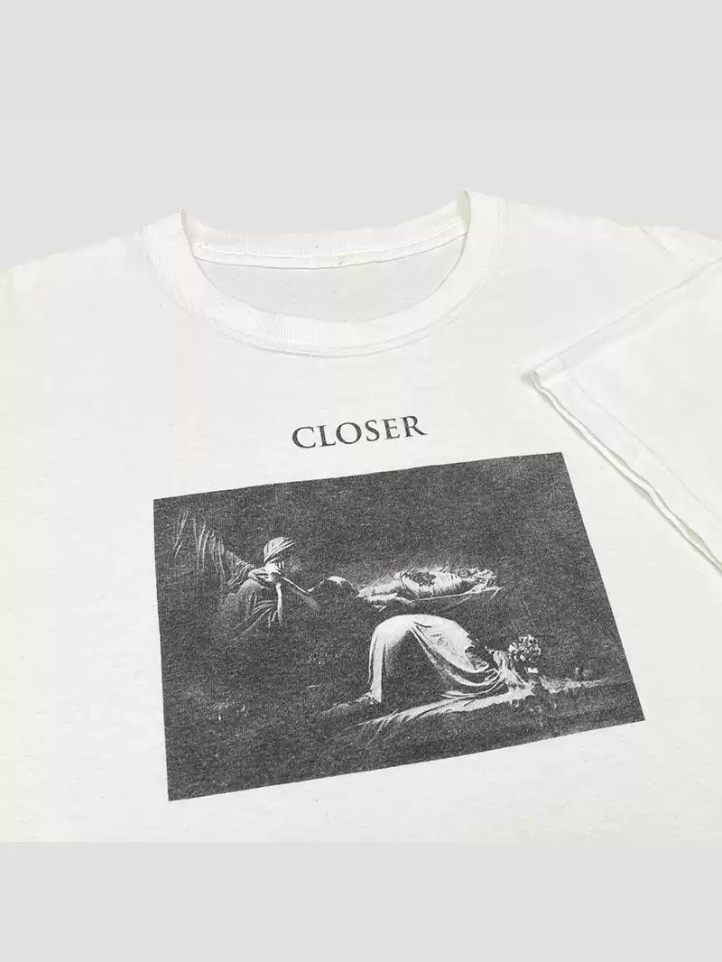 Enhypen NI-KI Inspired Joy Division Closer Vintage T-Shirt-niki