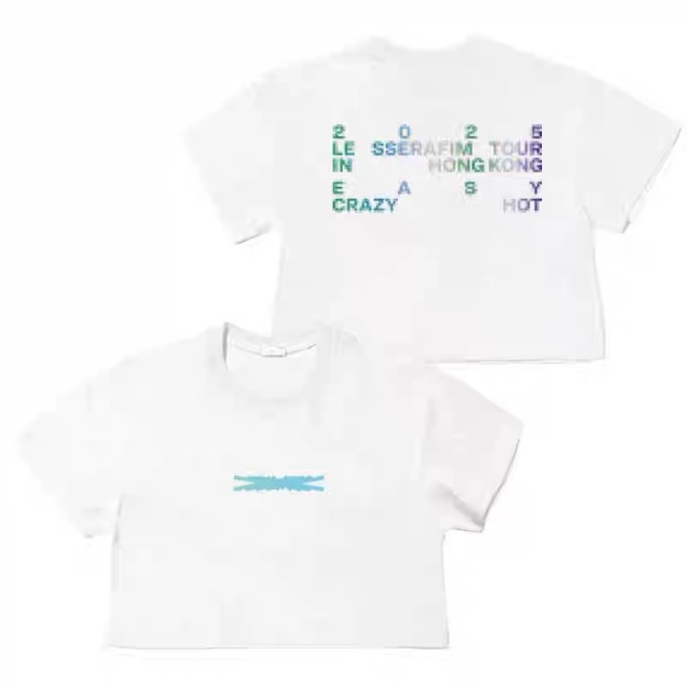 LE SSERAFIM TOUR EasyCrazyHot Merch Inspired Tee