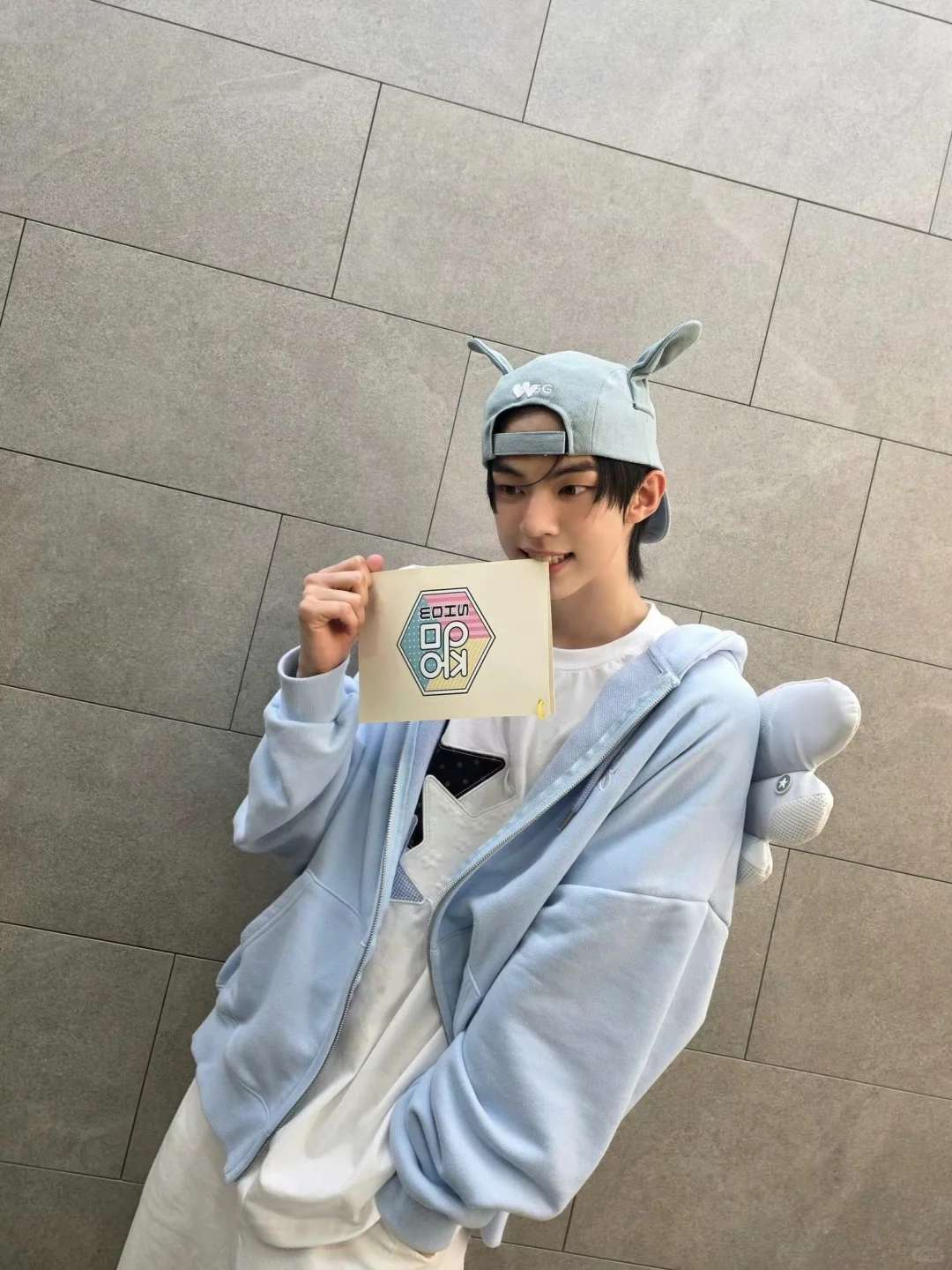 TWS Dohoon Inspired Bunny Ear Hoodie&Wing Sweatpants Set