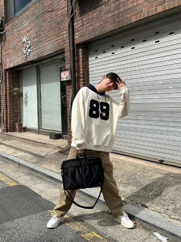 TXT Soobin & Red Velvet Seulgi Inspired Color Block 89 Hoodie