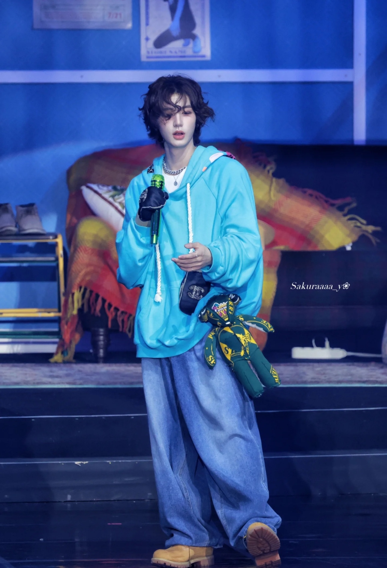 Boynextdoor one and only stage inspired BLUE HOODIE