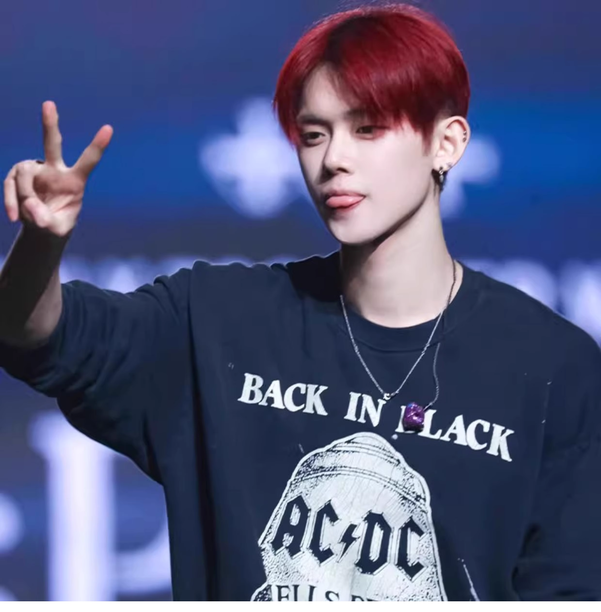 TXT Yeonjun Inspired Black Sweatshirt