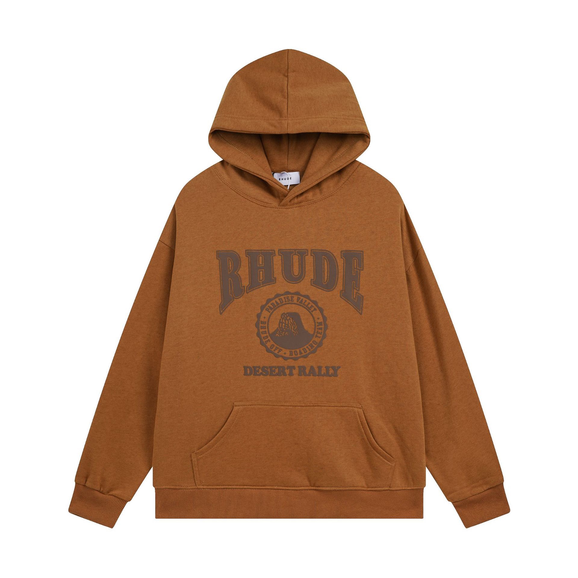 Enhypen Sunghoon inspired Rhude letter print hoodie