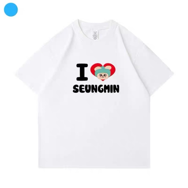 Skzoo I love Straykids-Customized Short Sleeve shirt