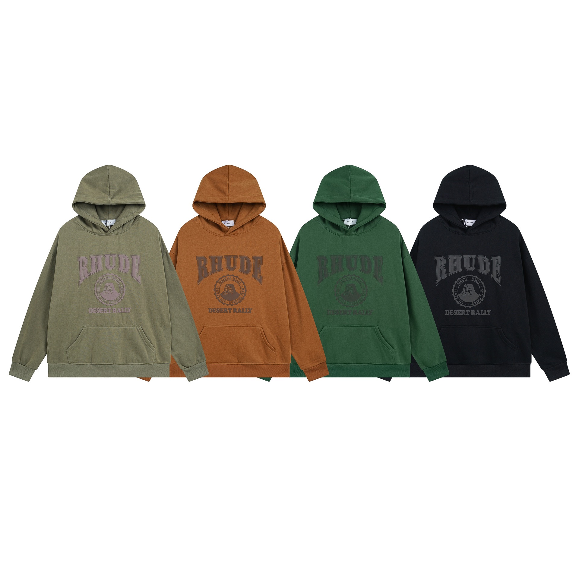 Enhypen Sunghoon inspired Rhude letter print hoodie