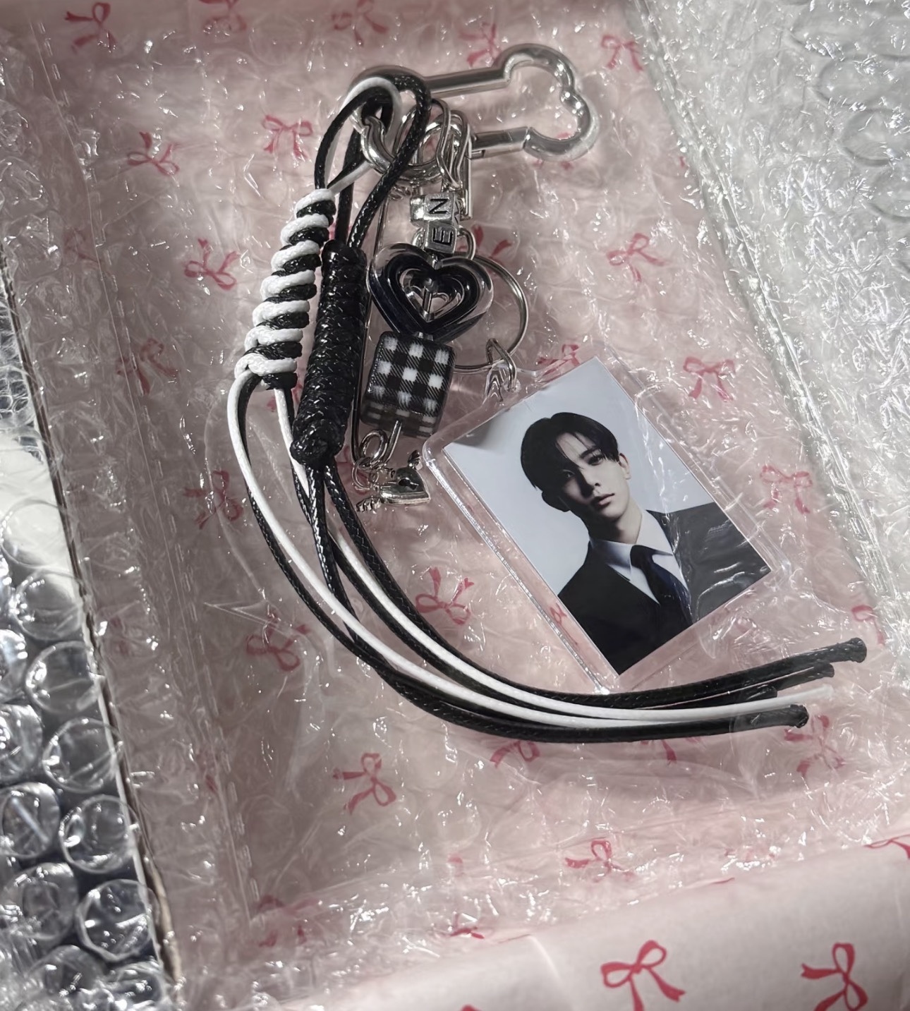 ENHYPEN Member Handmade Acrylic Keychain Bag Charm