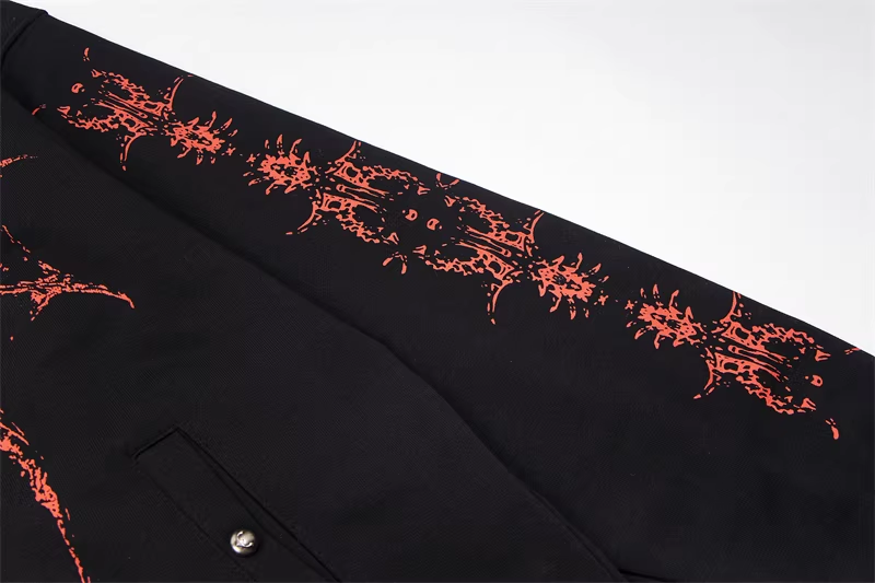 ENHYPEN Heeseung Inspired Dragon Print Hoodie