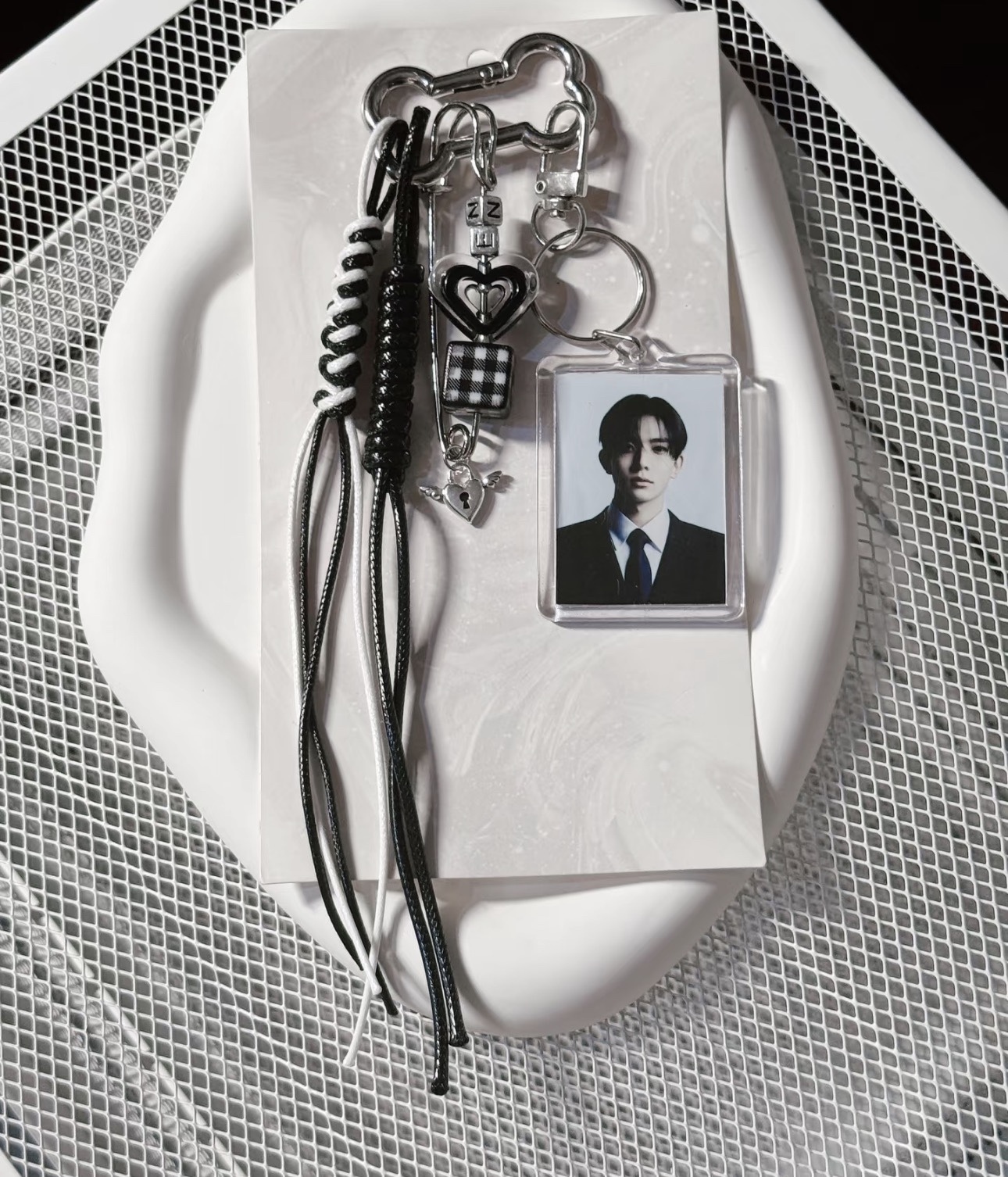 ENHYPEN Member Handmade Acrylic Keychain Bag Charm