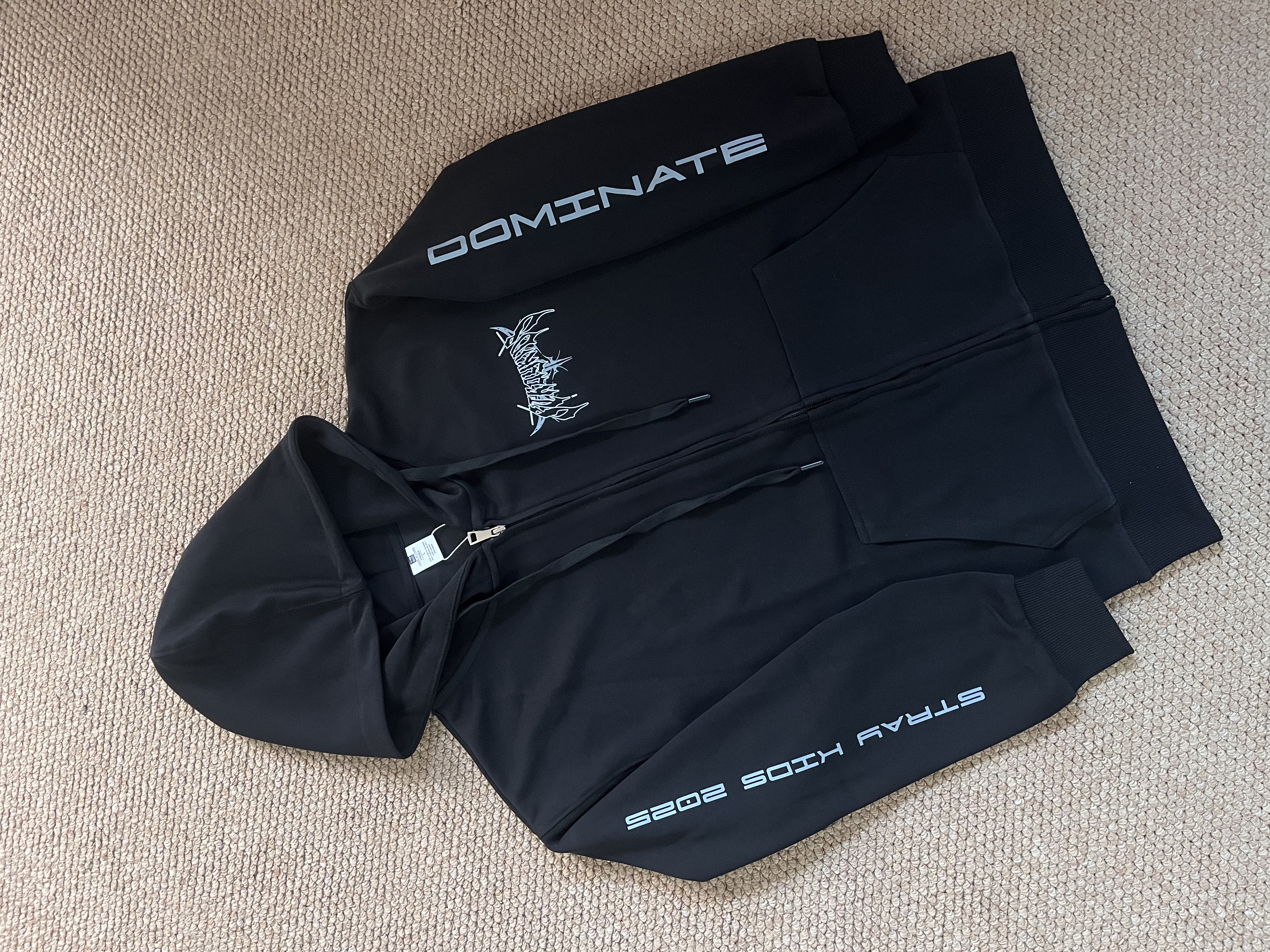 Stray kids 2025 World Tour dominATE inspired Zip-up Hoodie-Straykids