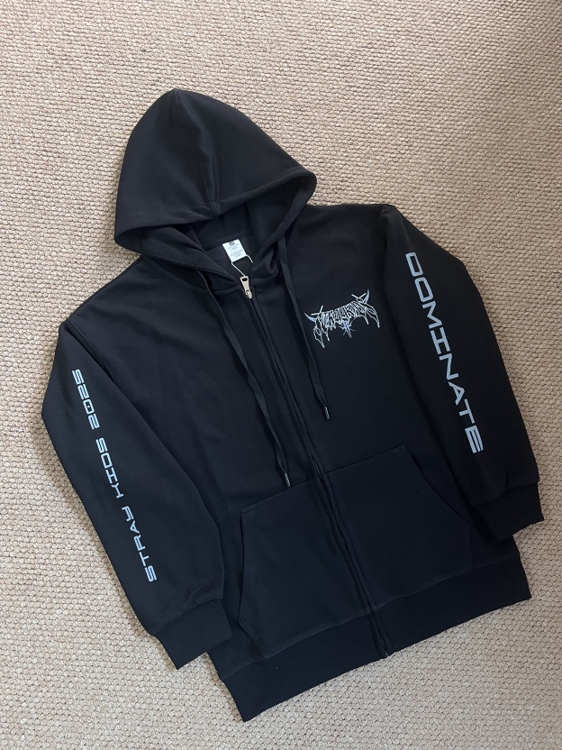 Stray kids 2025 World Tour dominATE inspired Zip-up Hoodie-Straykids